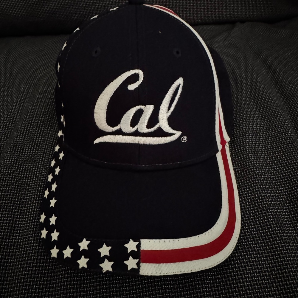 UC Berkeley Cal American Flag Cap